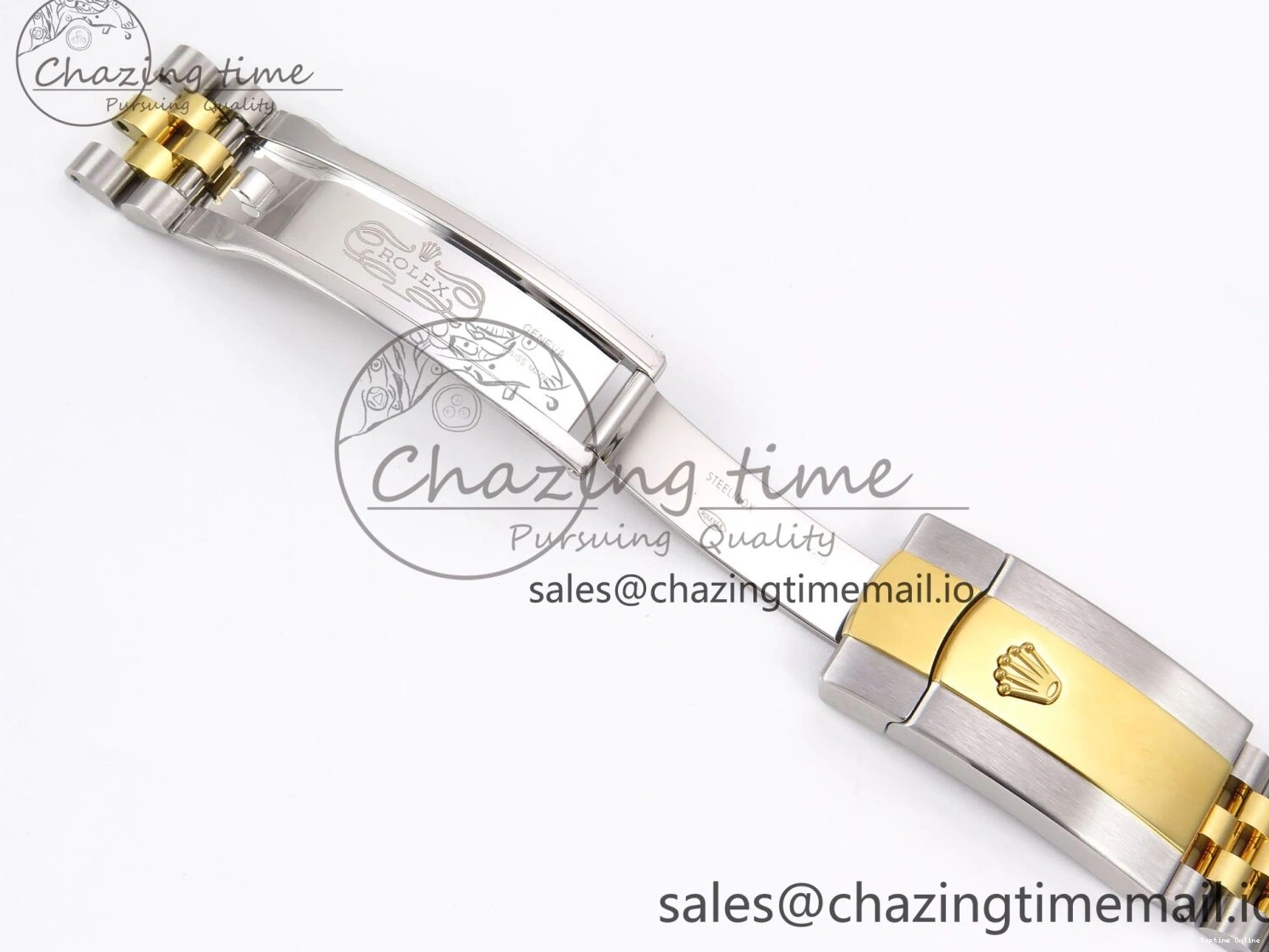 0116 DateJust 41 126333 EWEF Best Edition YG Texuted Dial on SS YG Jubilee Bracelet A Snug 992